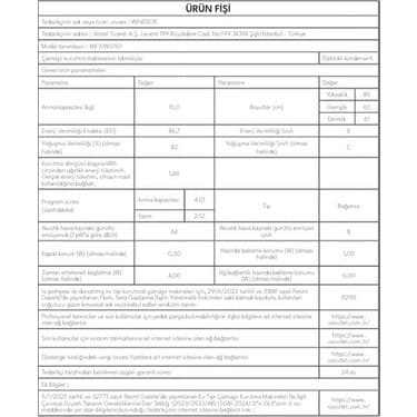 Vestfrost Vfr 9102 Km 9 kg 1000 Devir Kurutma Makinesi 2