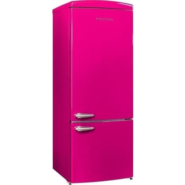 Vestel Retro NFK52111 Pembe 471 Lt No-Frost Buzdolabı 2