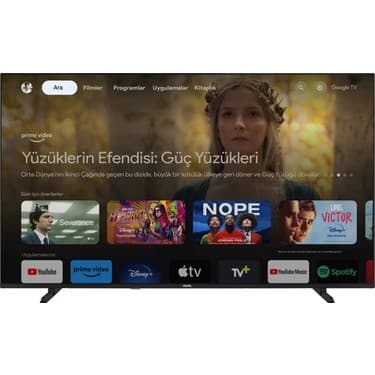 Vestel 55QG9840 55'' 139 Ekran Uydu Alıcılı 4K Ultra HD Smart QLED Google TV 2