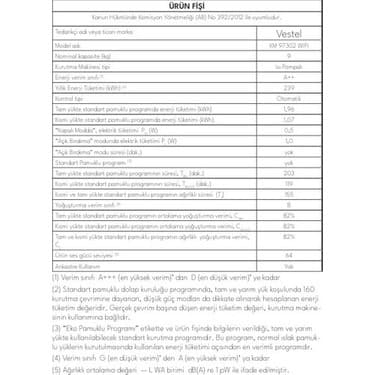 Vestel  KM 96301 9 Kg Kurutma Makinesi 3