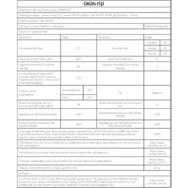Windsor Km 10WS1101 S 10 kg Isı Pompalı Kurutma Makinesi 2