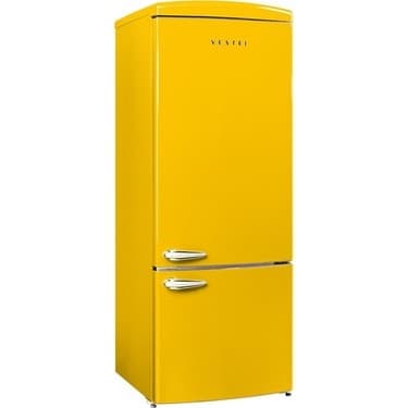 Vestel Retro NFK52111 Sarı 471 Lt No-Frost Buzdolabı 2