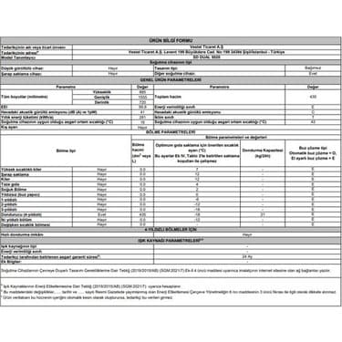 Regal SD Dual 5020 E Enerji Sınıfı 435 Lt Sandık Tipi Derin Dondurucu 4
