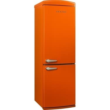 Vestel Retro NFK37011 Turuncu 330 Lt No-Frost Buzdolabı 2