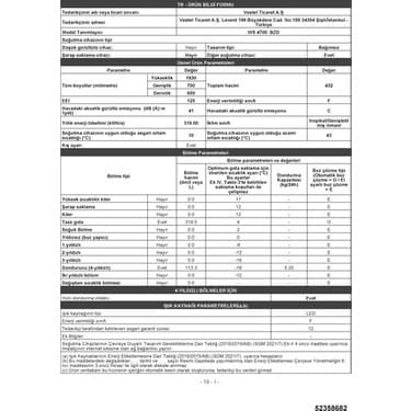 Electrolux LNT6ME46W3 A++ Enerji Sınıfı 481 lt No Frost Buzdolabı 4