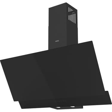 Vestel AD-93320 S Eğimli Davlumbaz Duvar Tipi Siyah Cam Yüzeyli 90 cm 640 m3/sa Hava Debisi 2