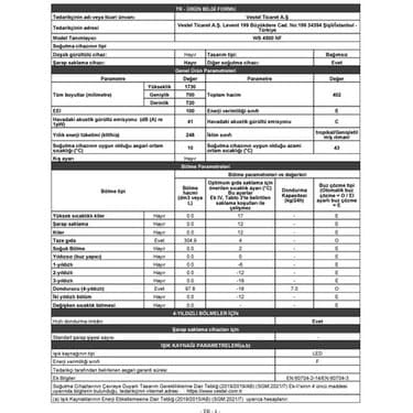 Windsor 4500 Nf E Enerji Sınıfı 402 Lt No-Frost Buzdolabı 4