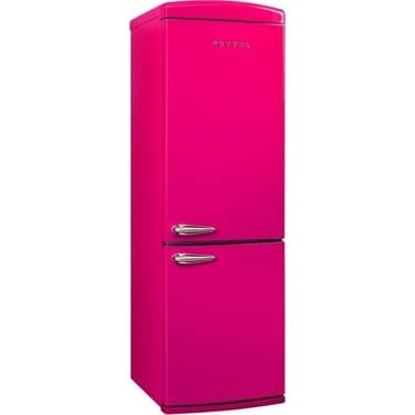 Vestel Retro NFK37011 Pembe 330 Lt No-Frost Buzdolabı 2