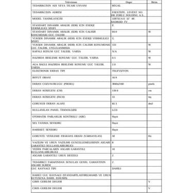 Regal 55R75UA11 55" 139 Ekran Dahili Uydu Alıcılı 4K Ultra HD Android Smart LED TV 7