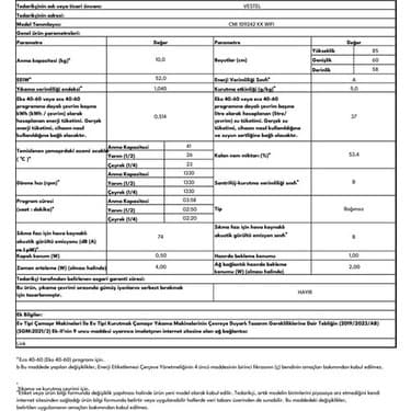 Vestel AO-3310 S Ankastre Siyah Ocak 7