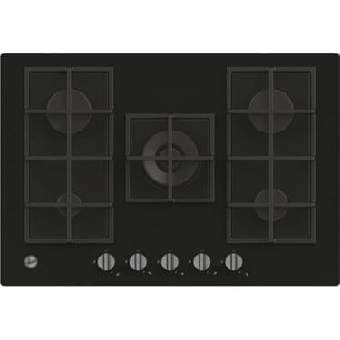 Hoover 3051B Siyah Fırın + HVG74K3B 75 cm Ankastre Ocak + HDG6C1GBTK Davlumbaz Siyah Ankastre Set 3