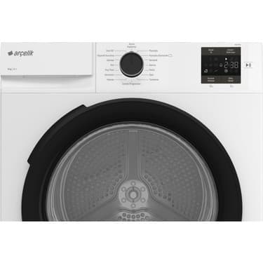 Arçelik 800 KMX 8 Kg Çamaşır Kurutma Makinesi Beyaz 4