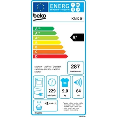 Beko KMX 91 9 kg Çamaşır Kurutma Makinesi 3