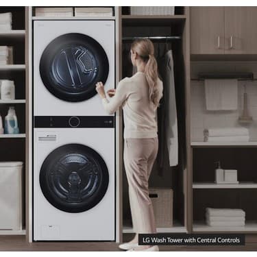 Washtower™ 12 kg Yıkama 10 kg Kurutma I Ortak Panelli Çamaşır ve Kurutma Makinesi I Beyaz Renk 5