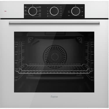 Ferre Flameart Sc Serisi Beyaz Set (SC406-WFA + QXE62CB +D064 ) - 65 Cm'lik Kare Döküm Izgara-Wok 3