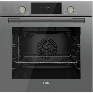 Ferre Flameart Sc Serisi Gri Set (SC408-WFA + QMS63CPR +D088 ) - 65 Cm'lik Kare Döküm Izgara-Wok 4