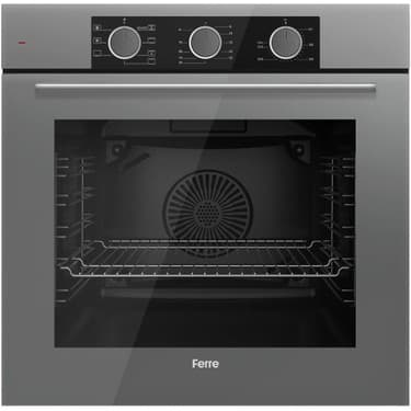 Ferre Flameart Sc Serisi Gri Set (SC408-WFA + QXE62CPR +D082 ) - 65 Cm'lik Kare Döküm Izgara-Wok 4