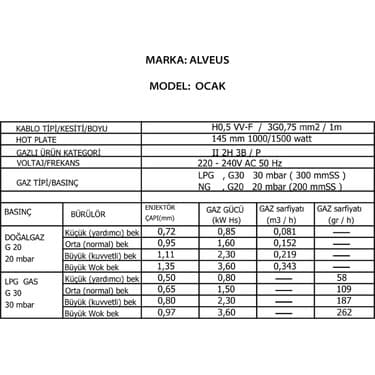 Alveus Gls 640 Siyah Ankastre Cam Ocak 3