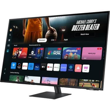 Samsung 43” 109CM UHD Akıllı Smart Monitör TV 4K Ultra HD Görüntü Şık Ince Tasarım + Logitech Kablosuz Klavye 2