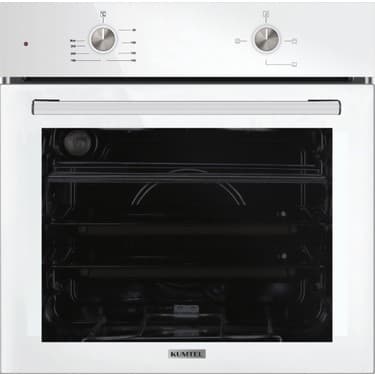 Kumtel Home Basic Beyaz Cam Ankastre Set 4