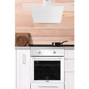 Kumtel Home Basic Beyaz Cam Ankastre Set 5