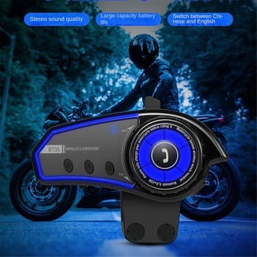 Zuomee Motosiklet Bluetooth Kulaklıkları Bluetooth 5.0 800MA Pil (Yurt Dışından) 3