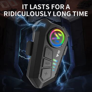 Zuomee Y10 Motosiklet Iletişim Kulaklığı Bt5.3 Gürültü Eşliğine Karşı (Yurt Dışından) 3