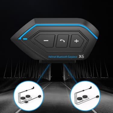 Zuomee Motosiklet Kask Kulaklığı Bt 5.0 Hızlı Eşleşen Suya Dalı (Yurt Dışından) 4