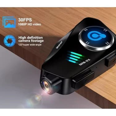 Vothoon Q28 2x 2 Eşleşmeli Motosiklet Kask Bluetooth Kulaklık 1080P Kamera Su Geçirmez Intercom 3