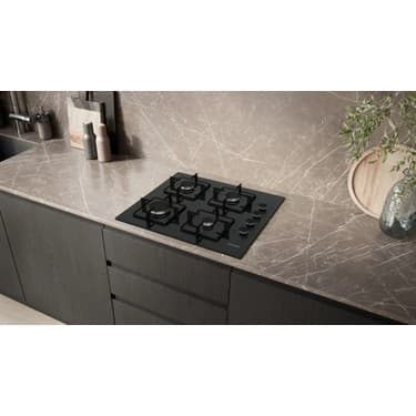 Siemens EO6C6PP30O 4 Gözlü Siyah Cam Ankastre Ocak 4