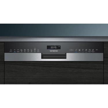 Siemens SN55ES82KT D 6 Program Yarı Ankastre Bulaşık Makinesi 13 Kişilik 81,5 cm Inox 3