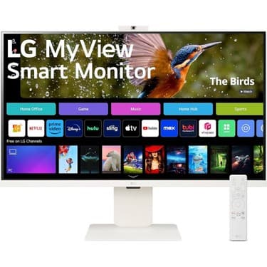 LG Webos ve Dahili Fhd Web Kamerası ile Lg Myview 32” 4K UHD IPS Akıllı Monitör 2
