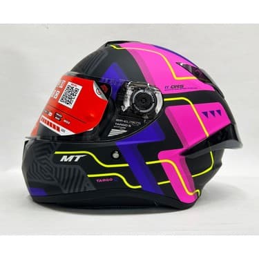 MT Targo S Brik C8 Şeffaf Vizörlü V-14B Kapalı Kask Mat Renk 2