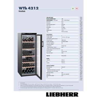 Liebherr WTB 4212 Vinothek Şarap Dolabı 4