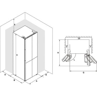 Hafele Maxima Kombi Tipi No Frost Buzdolabı 5