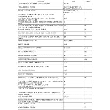 Regal 65A11750 65 inç 164 Ekran 4K Ultra HD Smart Android TV 7