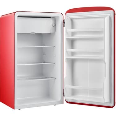 Dijitsu DB120RRE (Retro Kırmızı) Buzdolabı 2