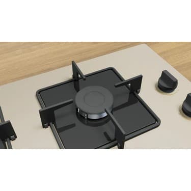 Bosch POP6C1O12O Ocak Ankastre Gazlı Sert Cam Neoklasik Inci Beyazı 5