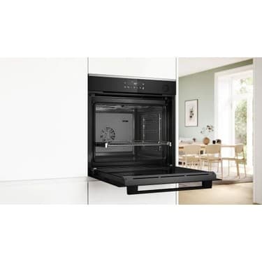 Bosch HRG232EB3 Ankastre Fırın Buhar Destekli Siyah 4