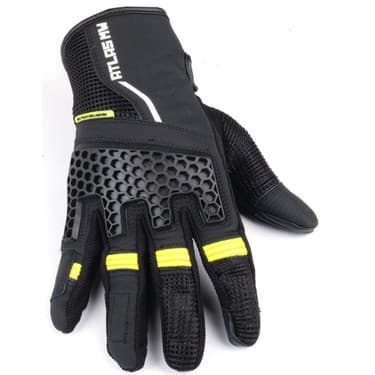 Atlas Mw Mesh Yazlık Motosiklet Eldiveni Siyah 3