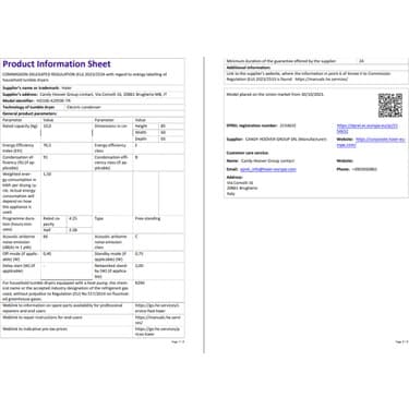 Haier HD100-A2959E-TR 10 kg Wi-Fi  Bağlantılı Isı Pompalı Kurutma Makinesi 5