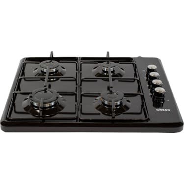 Gosso 3511 Siyah Setüstü Doğalgaz Emaye Ocak 2