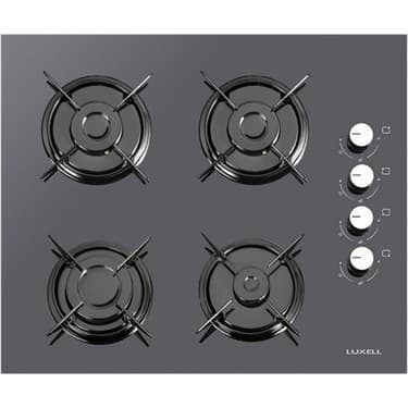 Luxell 2'li Gri Cam Ankastre Set (Ocak + Fırın) 2