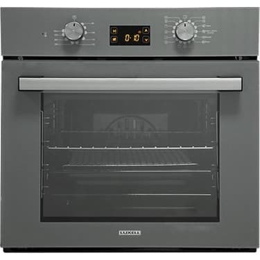 Luxell 2'li Gri Cam Ankastre Set (Ocak + Fırın) 3