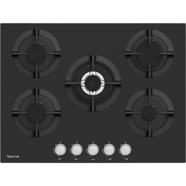 Tecna Siyah Ankastre Set (8471 5 Gözlü Döküm Izgara 70 cm Ankastre OCAK-8126 6 Fonksiyon Fırın-Tecna 8871 60 cm Duvar Tipi Davlumbaz) 4