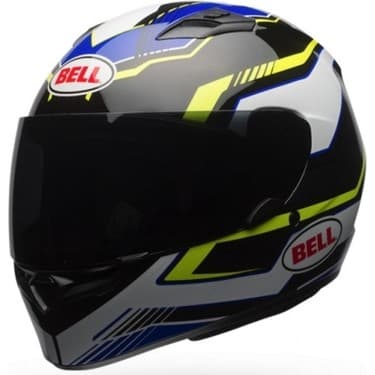 Bell Ps Qualifier Torque Blue/yellow Full Face Motosiklet Kaski 4