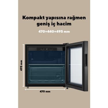 Kumtel Hmb-60 Büro Tipi Mini Buzdolabı 4