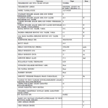 Toshiba 32LV3563DT 32'' 80 Ekran Uydu Alıcılı Full HD Vidaa TV 4