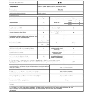 Beko Kmx 1101 11 kg A+ Kurutma Makinesi (10 Yıl Garantili Prosmart™ Inverter Motor) 4