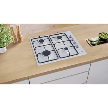 Bosch PBP6C5K80O Paslanmaz Çelik Gazlı Ocak Düğmeden Ateşleme 7500 W Güç 2